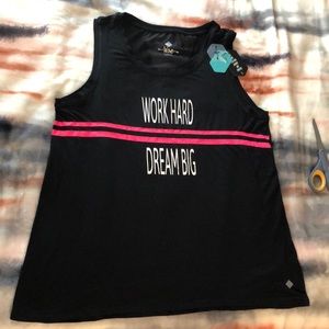 NWT, RISE by LuLaRoe, “work hard dream big”woman’s size large